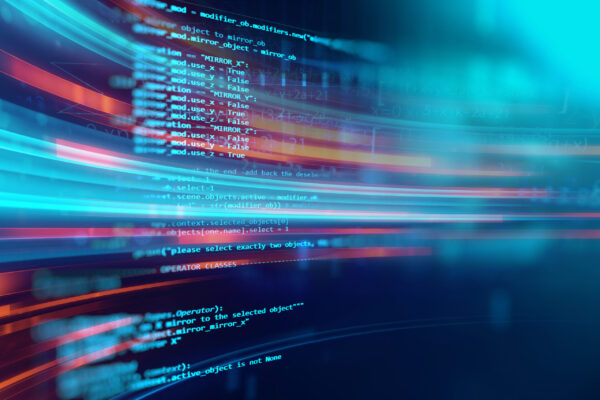 Programming code abstract technology background of software developer and  Computer script